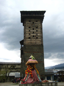 Chaihani fort of Banjaar valley (Click to enlarge) 