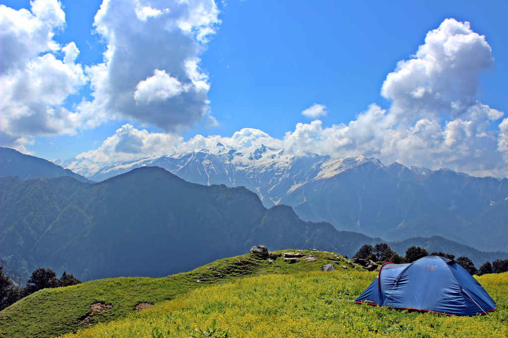 Morahani trek, Tirthan valley, GHNP (Click to enlarge) 
