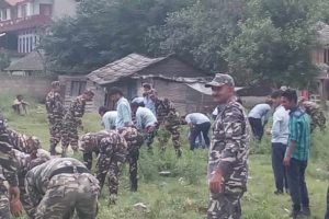 Parthenium Eradication Campaign in Kullu by SSB